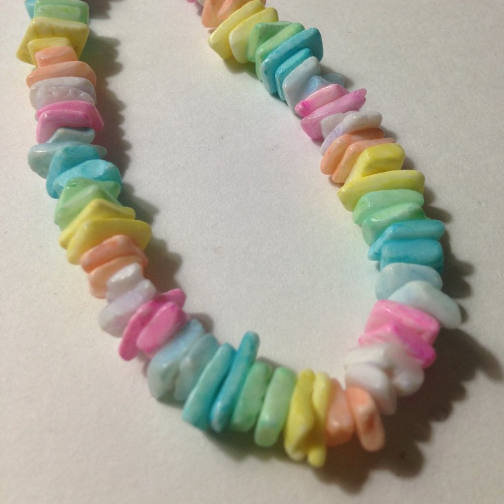 5/$13| ***** Multi Baby Colors Shell / Shell Like Bracelet - Picture 3 of 9